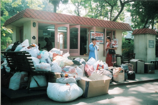 clothes at main gate