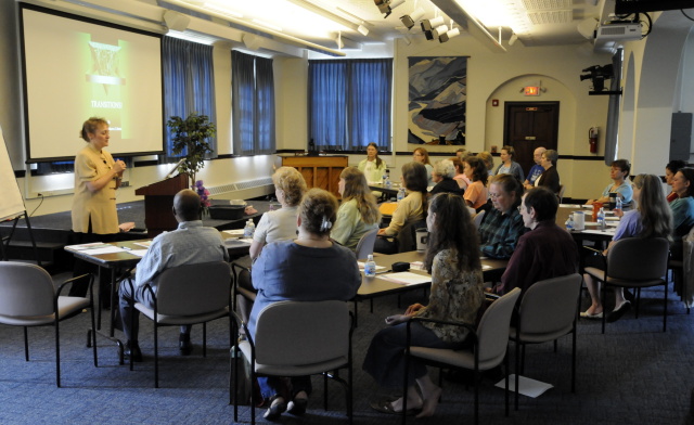 Service workshop at Wheaton TS HQ USA